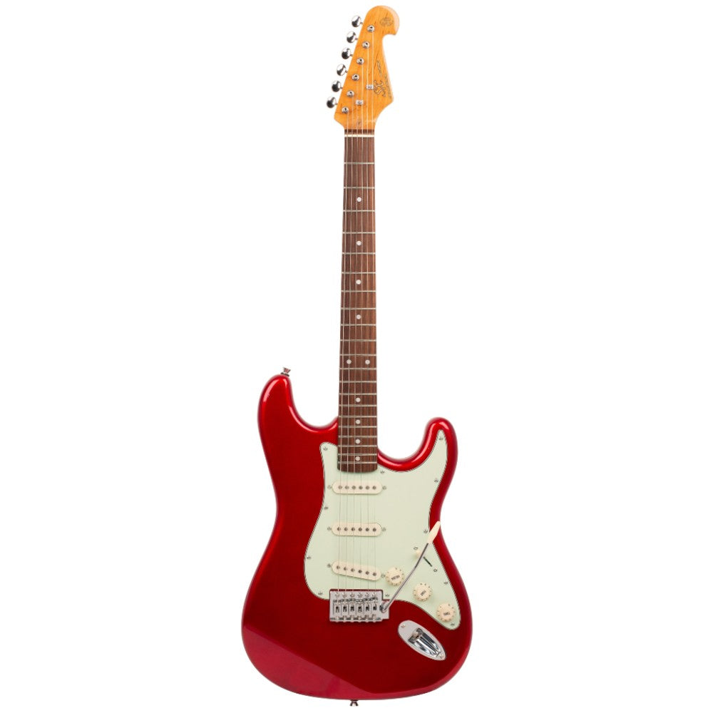 SX VES62CAR VINTAGE SERIES ELECTRIC GUITAR - CANDY APPLE RED