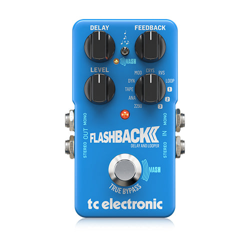 TC ELECTRONIC FLASHBACK 2 DELAY & LOOPER | Guitar Factory Penrith