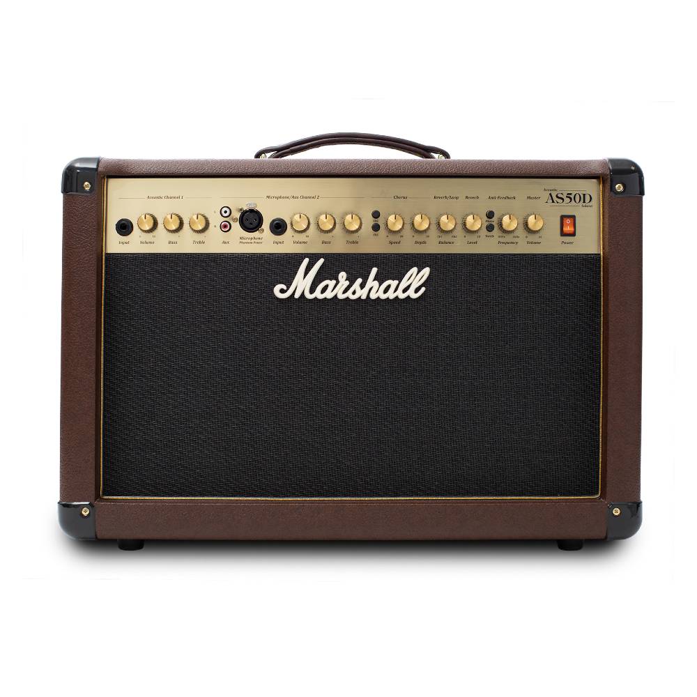 MARSHALL AS50DV: 50W ACOUSTIC GUITAR COMBO