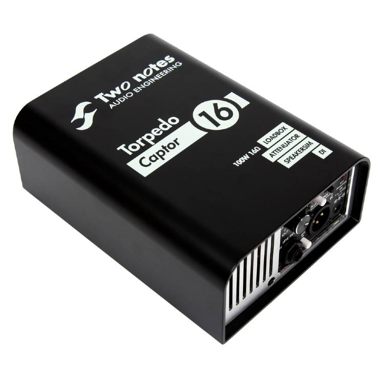 TWO NOTES TORPEDO CAPTOR 16OHM COMPACT LOAD BOX