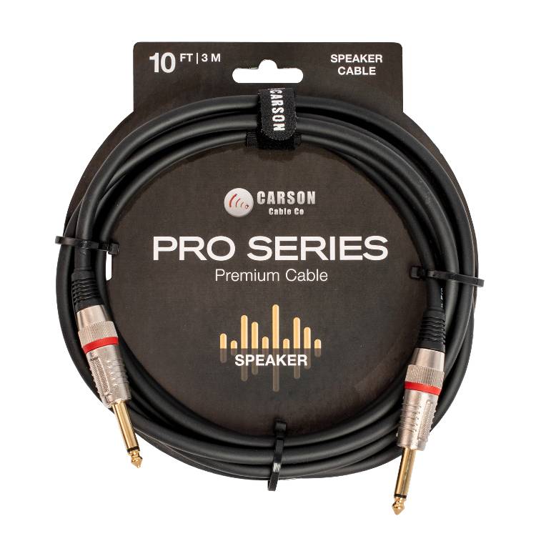 CARSON PRO 10 FOOT SPEAKER CABLE