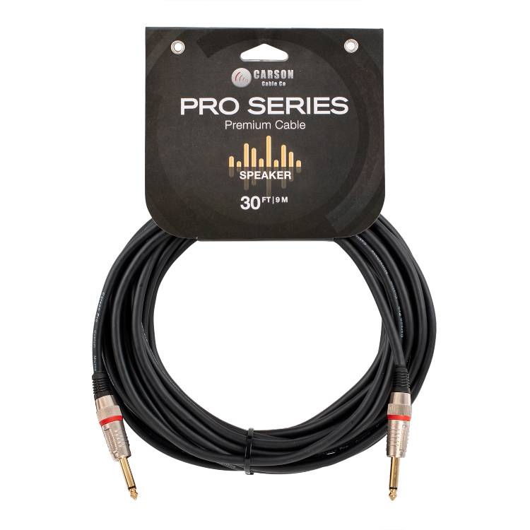 CARSON PRO 30 FOOT SPEAKER CABLE