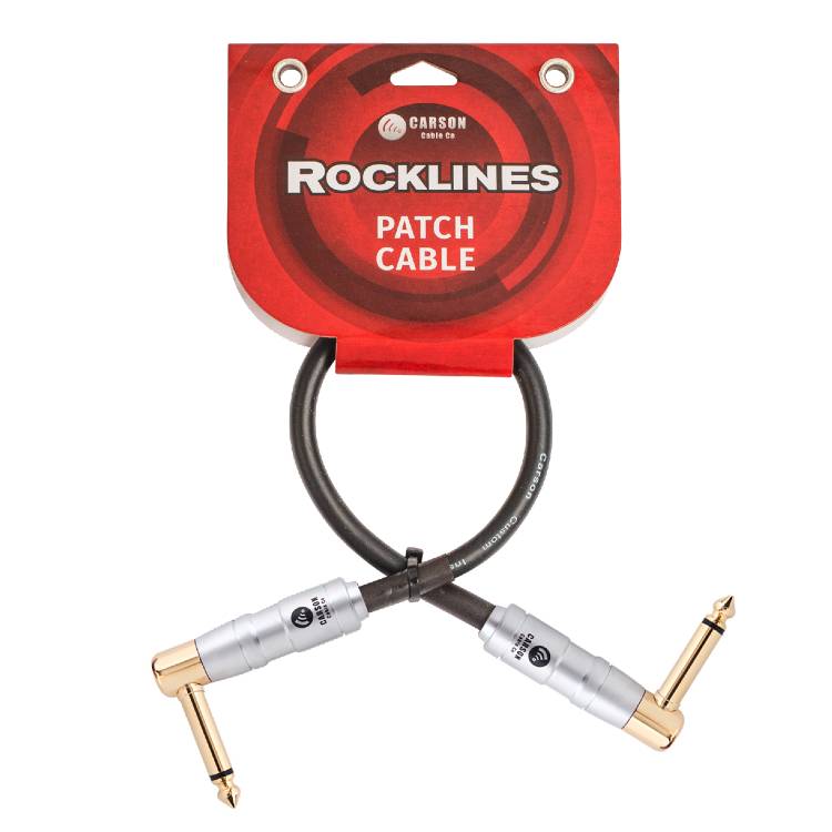 CARSON ROCKLINE 1FT PATCH CABLE, ANGLE - ANGLE