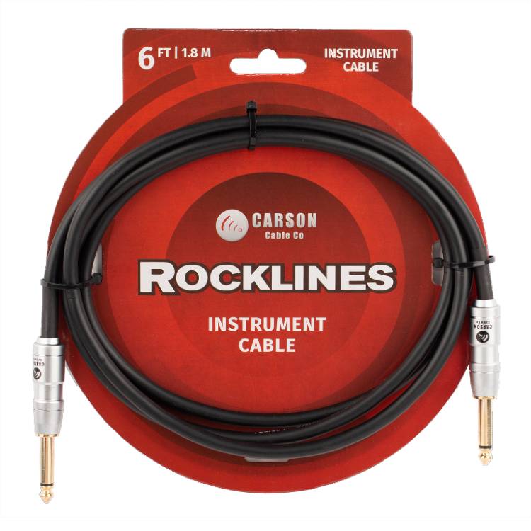 CARSON ROCKLINES 6FT INSTRUMENT CABLE