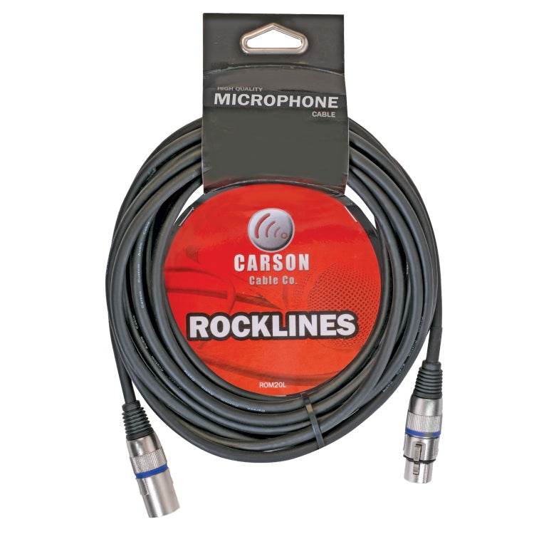 CARSON ROCKLINES 20FT MICROPHONE CABLE