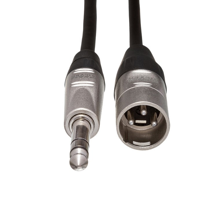 HOSA Pro Balanced Interconnect REAN 1/4 in TRS to XLR3M