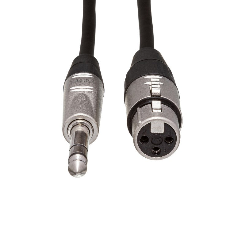 HOSA Pro Balanced Interconnect REAN XLR3F to 1/4 in TRS